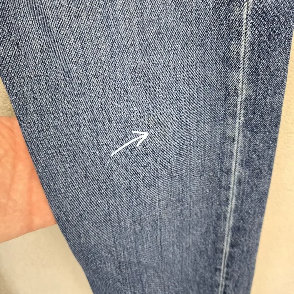 Officine Generale Blue Denim Jeans Mems 31 (Fits 32x31) 5-Pocket Button Fly